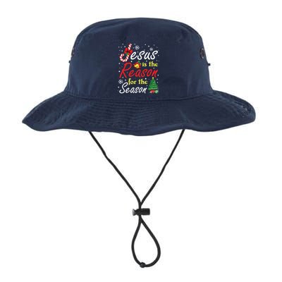 Christian Jesus The Reason Christmas Stocking Stuffer Gifts Bucket Hat