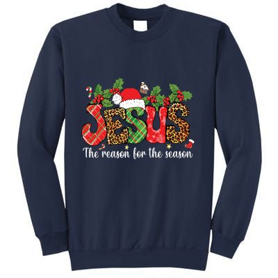 Christian Jesus The Reason Xmas Holiday Season Christmas Sweatshirt
