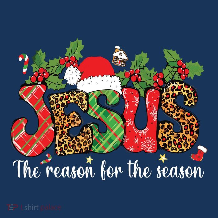 Christian Jesus The Reason Xmas Holiday Season Christmas Flatbill Hat