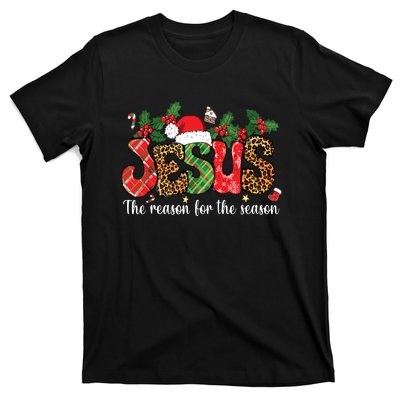 Christian Jesus The Reason Xmas Holiday Season Christmas T-Shirt