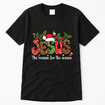 Christian Jesus The Reason Xmas Holiday Season Christmas Tall T-Shirt