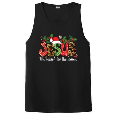 Christian Jesus The Reason Xmas Holiday Season Christmas PosiCharge Competitor Tank