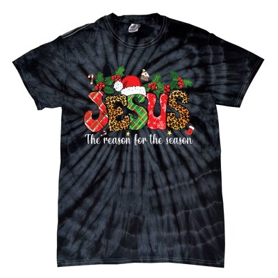 Christian Jesus The Reason Xmas Holiday Season Christmas Tie-Dye T-Shirt