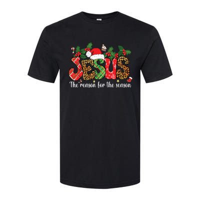 Christian Jesus The Reason Xmas Holiday Season Christmas Softstyle® CVC T-Shirt