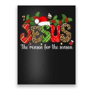 Christian Jesus The Reason Xmas Holiday Season Christmas Poster