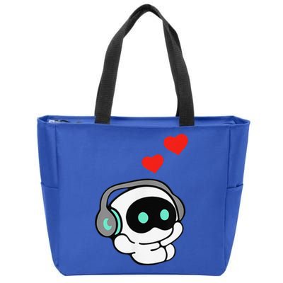 Cute Jin The Astronaut Wootteo KPop Funny Zip Tote Bag