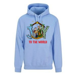 Christmas Joy To The World Jesus Religious Christian Great Gift Unisex Surf Hoodie