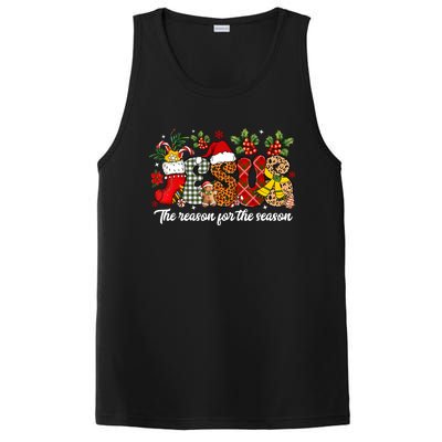 Christian Jesus The Reason Xmas Holiday Season Christmas PosiCharge Competitor Tank