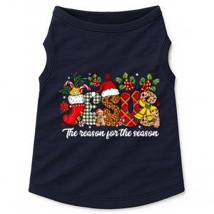 Christian Jesus The Reason Xmas Holiday Season Christmas Doggie Tank