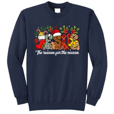 Christian Jesus The Reason Xmas Holiday Season Christmas Sweatshirt