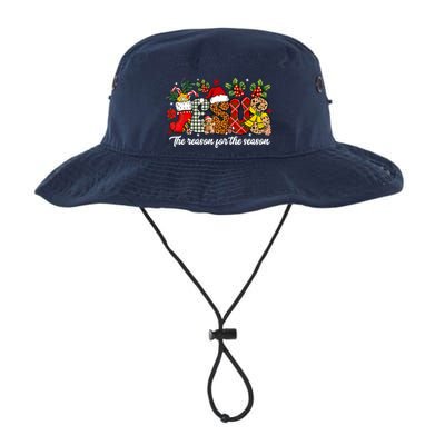 Christian Jesus The Reason Xmas Holiday Season Christmas Bucket Hat