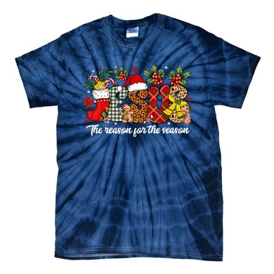 Christian Jesus The Reason Xmas Holiday Season Christmas Tie-Dye T-Shirt