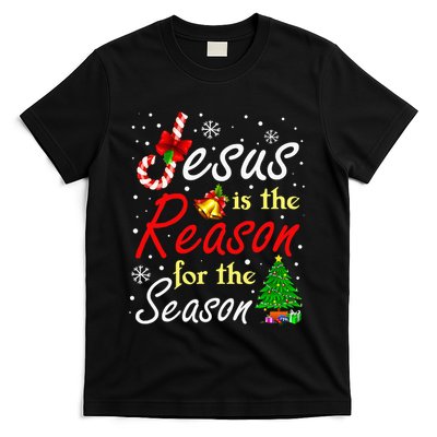 Christian Jesus The Reason Christmas Stocking Stuffer Gifts T-Shirt