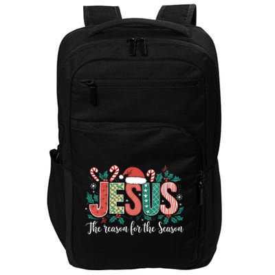 Christian Jesus The Reason Xmas Holiday Season Christmas Impact Tech Backpack