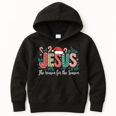 Christian Jesus The Reason Xmas Holiday Season Christmas Kids Hoodie