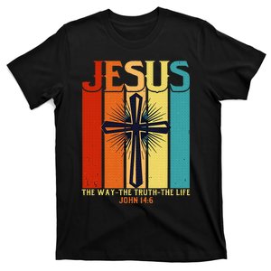 Christian Jesus The Way Truth Life T-Shirt