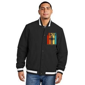 Christian Jesus The Way Truth Life Insulated Varsity Jacket