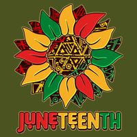 Celebrate Juneteenth Traditional African Pattern Sunflower Backpack