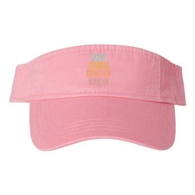 Christian Jesus The Way Truth Life Valucap Bio-Washed Visor