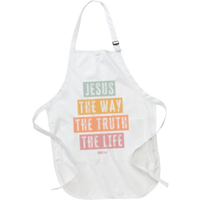 Christian Jesus The Way Truth Life Apron