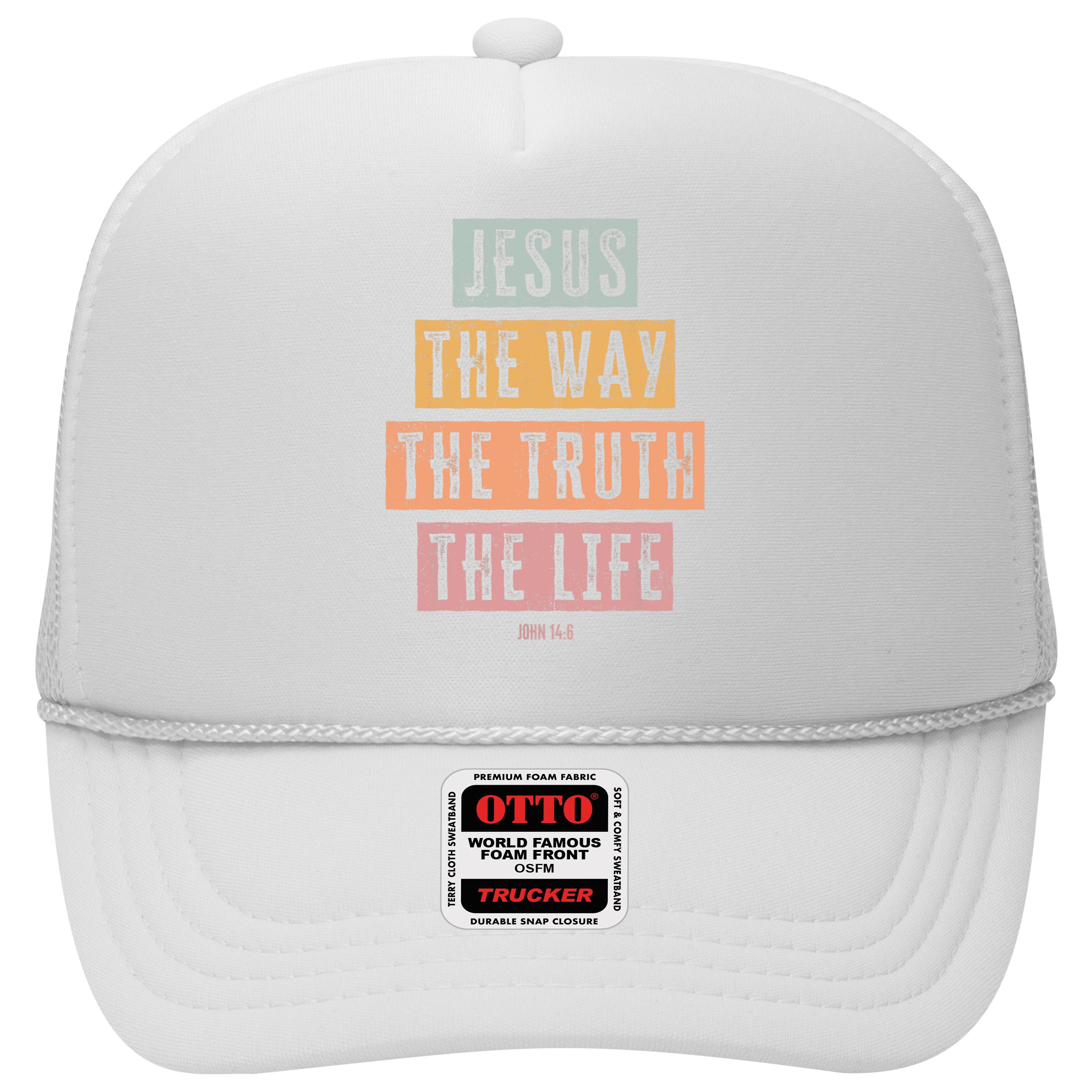 Christian Jesus The Way Truth Life Hat