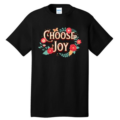 Choose Joy Vote Kamala Harris Tall T-Shirt