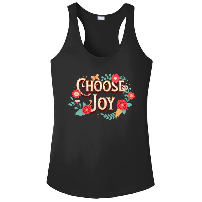 Choose Joy Vote Kamala Harris Ladies PosiCharge Competitor Racerback Tank