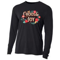 Choose Joy Vote Kamala Harris Cooling Performance Long Sleeve Crew