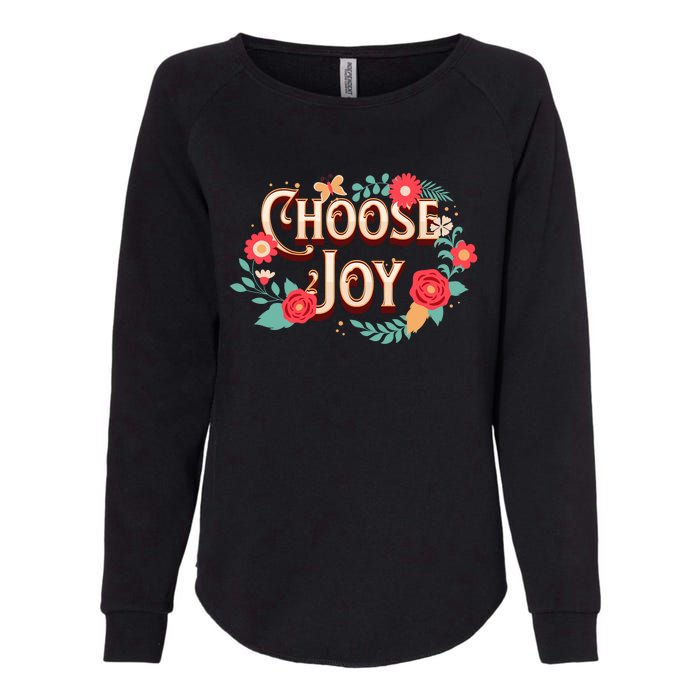 Choose Joy Vote Kamala Harris Womens California Wash Sweatshirt