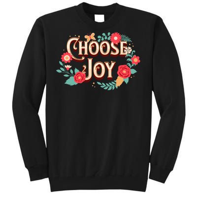 Choose Joy Vote Kamala Harris Tall Sweatshirt