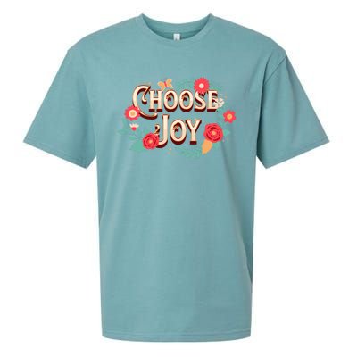 Choose Joy Vote Kamala Harris Sueded Cloud Jersey T-Shirt