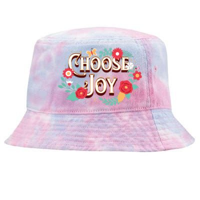 Choose Joy Vote Kamala Harris Tie-Dyed Bucket Hat