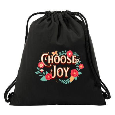 Choose Joy Vote Kamala Harris Drawstring Bag