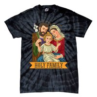 Child Jesus Virgin Mary and St Joseph Tie-Dye T-Shirt