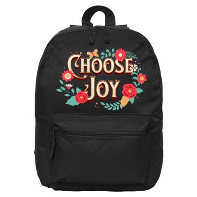 Choose Joy Vote Kamala Harris 16 in Basic Backpack