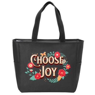 Choose Joy Vote Kamala Harris Zip Tote Bag