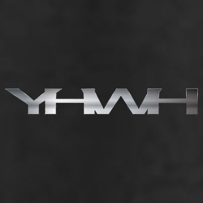Christian Jesus Yahweh Design Christian Hebrew Faith 7 Panel Mesh Trucker Snapback Hat