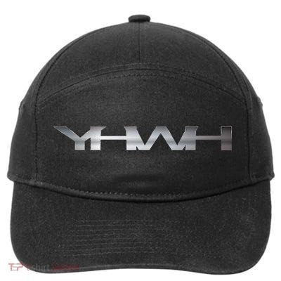 Christian Jesus Yahweh Design Christian Hebrew Faith 7-Panel Snapback Hat