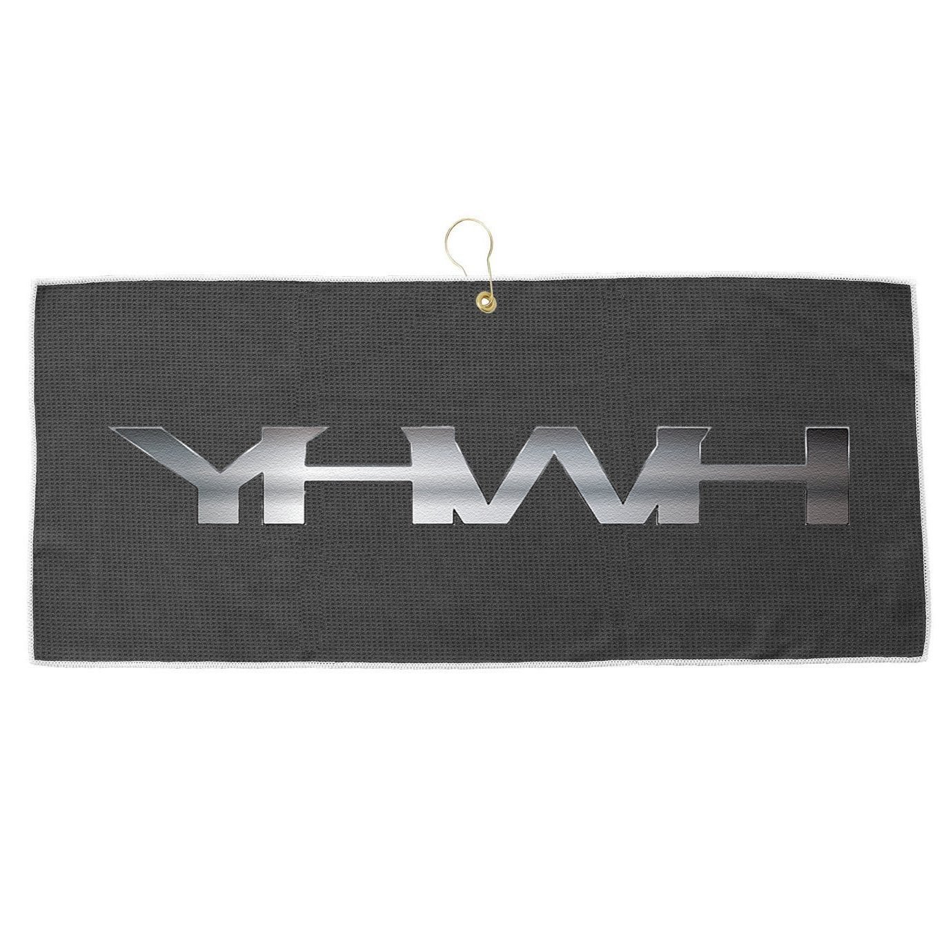 Christian Jesus Yahweh Design Christian Hebrew Faith Large Microfiber Waffle Golf Towel