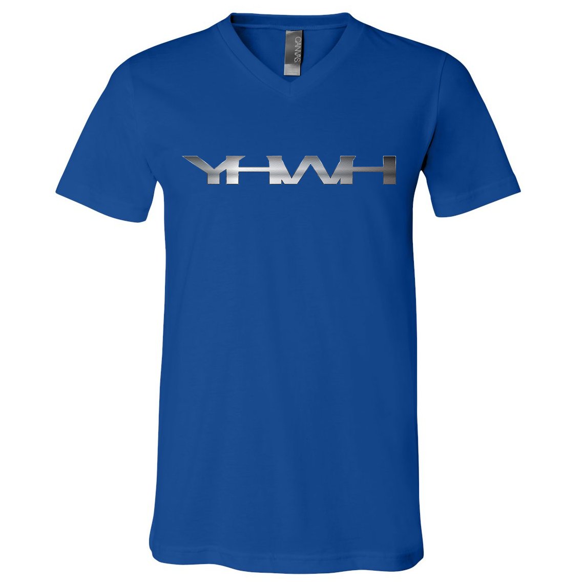 Christian Jesus Yahweh Design Christian Hebrew Faith V-Neck T-Shirt