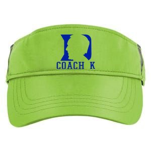 Coach K 1k Wins Basketball Adult Drive Performance Visor