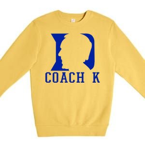 Coach K 1k Wins Basketball Premium Crewneck Sweatshirt