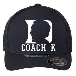 Coach K 1k Wins Basketball Flexfit Unipanel Trucker Cap