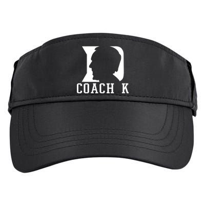 Coach K 1k Wins Basketball Adult Drive Performance Visor