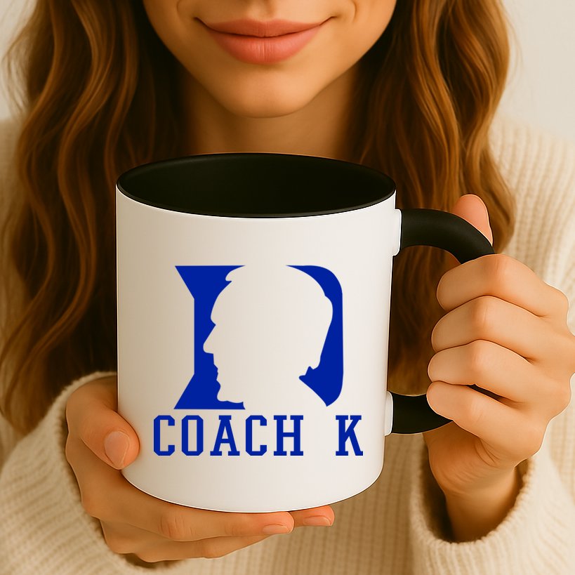 Coach K 1k Wins Basketball Mug