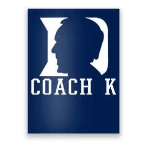 Coach K 1k Wins Basketball Poster