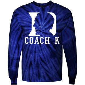 Coach K 1k Wins Basketball Tie-Dye Long Sleeve Shirt