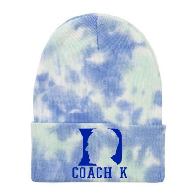 Coach K 1k Wins Basketball Tie Dye 12in Knit Beanie