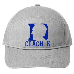 Coach K 1k Wins Basketball 7-Panel Snapback Hat