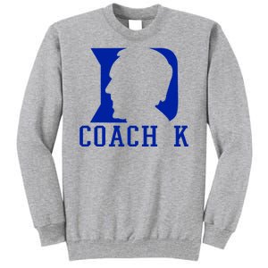 Coach K 1k Wins Basketball Tall Sweatshirt